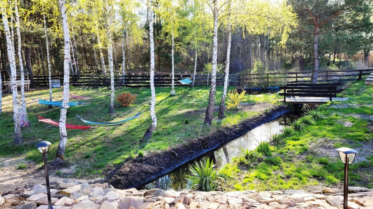 Vip Village Las Woda Rower - Podgrzewany Basen, Balia, Sauna Miedzierza Екстериор снимка