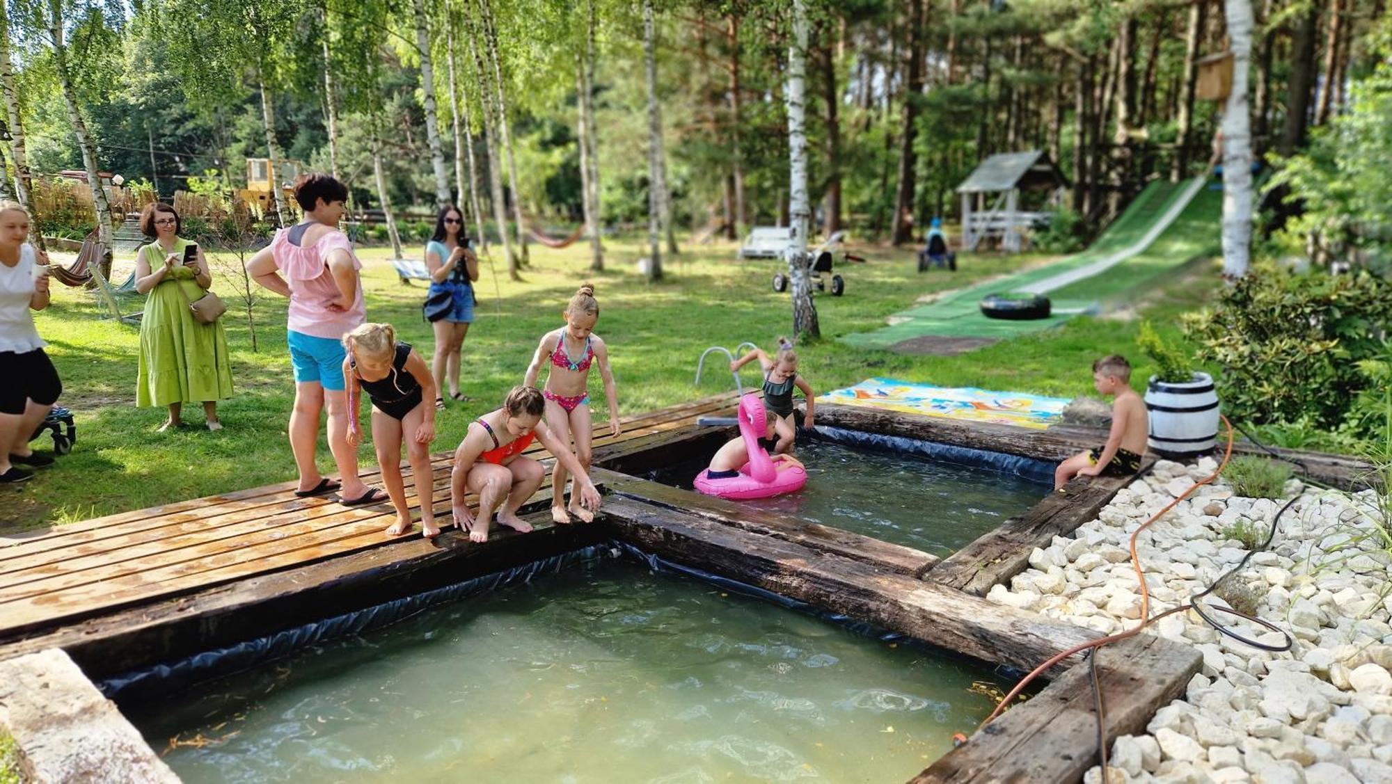 Vip Village Las Woda Rower - Podgrzewany Basen, Balia, Sauna Miedzierza Екстериор снимка