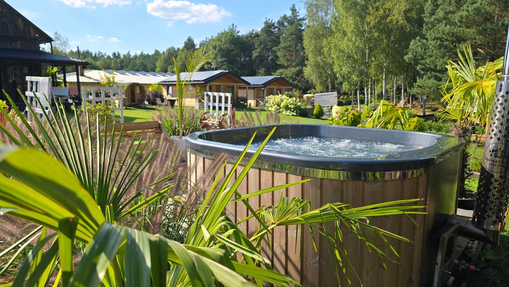 Vip Village Las Woda Rower - Podgrzewany Basen, Balia, Sauna Miedzierza Екстериор снимка
