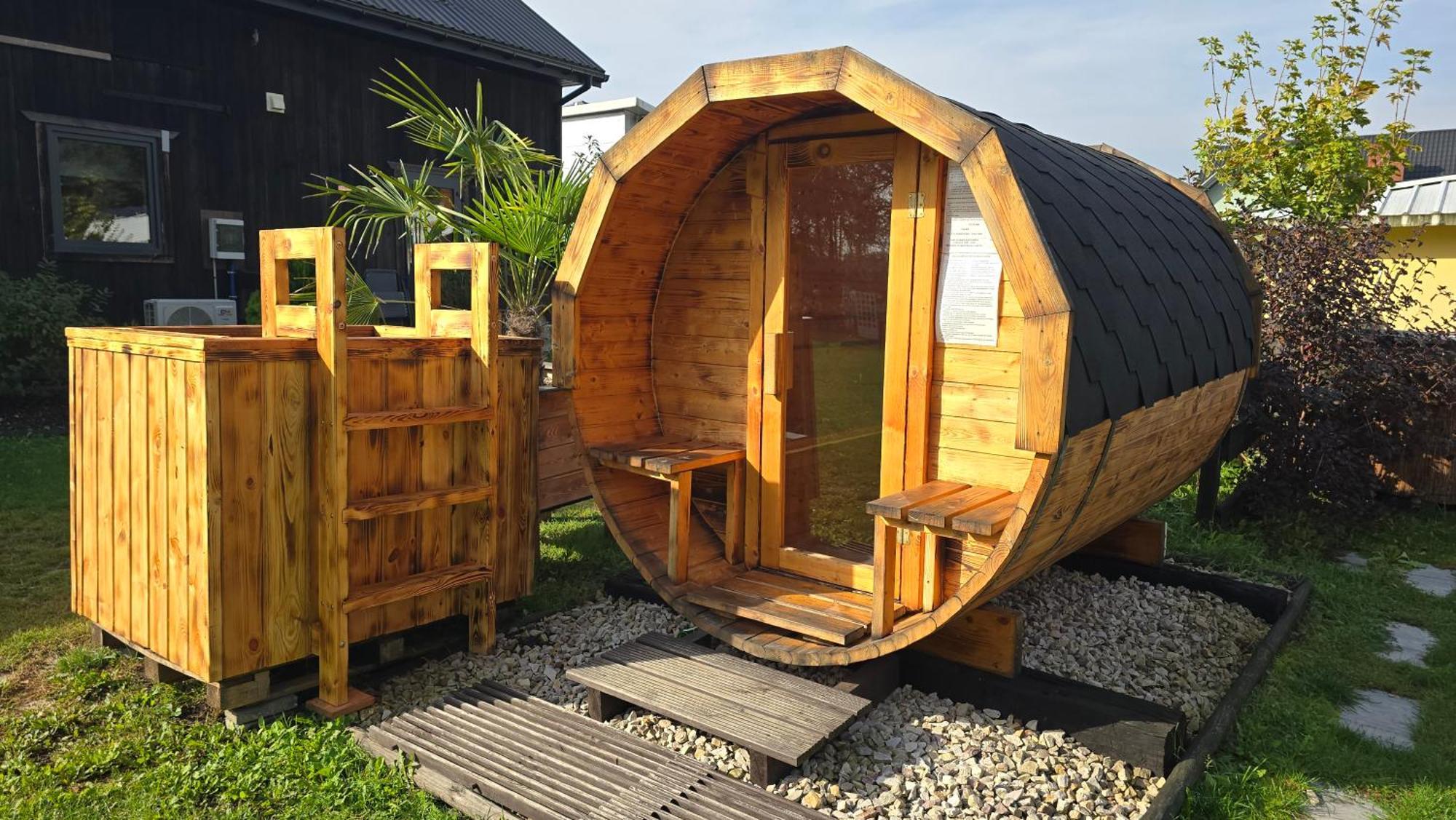 Vip Village Las Woda Rower - Podgrzewany Basen, Balia, Sauna Miedzierza Екстериор снимка