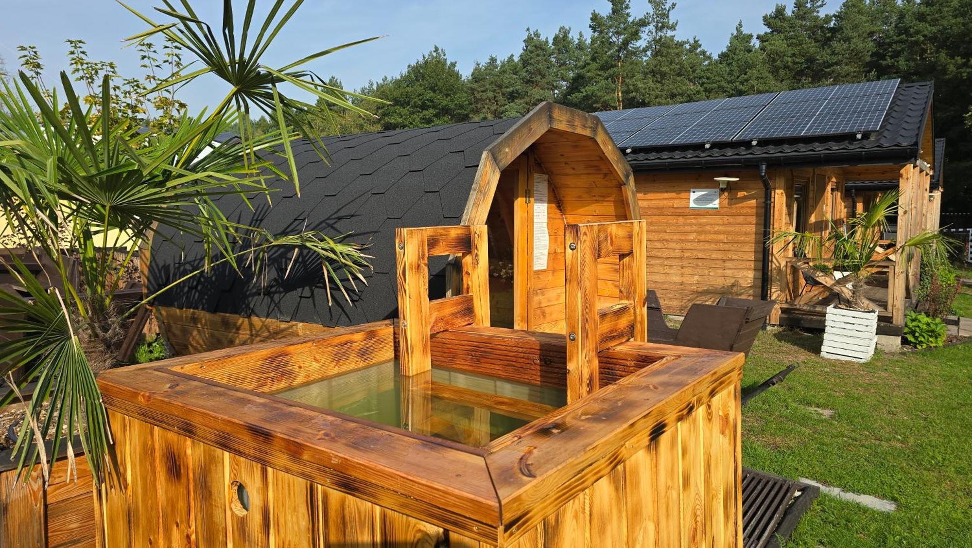 Vip Village Las Woda Rower - Podgrzewany Basen, Balia, Sauna Miedzierza Екстериор снимка